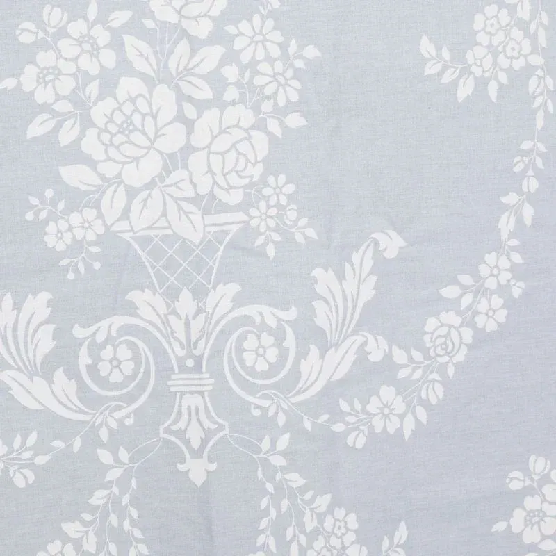 Lenjerie ranforce Gloria - Albastru, 200x220 cm, 2 fete de perna [5]