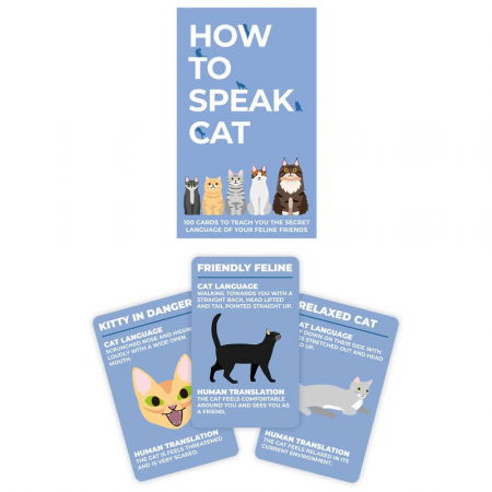 Limbajul pisicilor. Dictionar traznit cu 100 carduri [2]