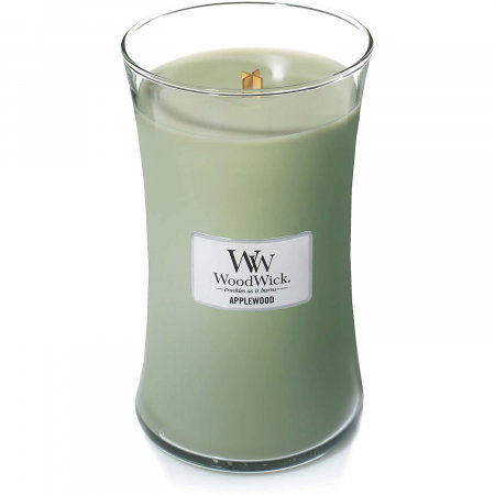 LUMANARE PARFUMATA WOODWICK APPLEWOOD BORCAN MARE [1]