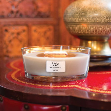 LUMANARE PARFUMATA WOODWICK ELLIPSE FIRESIDE [2]