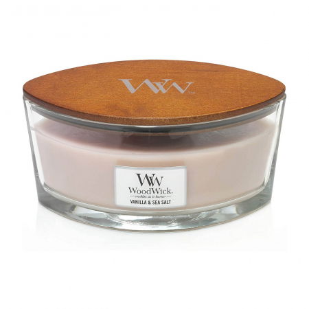 LUMANARE PARFUMATA WOODWICK ELLIPSE VANILLA & SEA SALT [2]