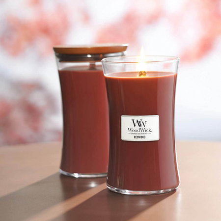 LUMANARE PARFUMATA WOODWICK REDWOOD BORCAN MARE [0]