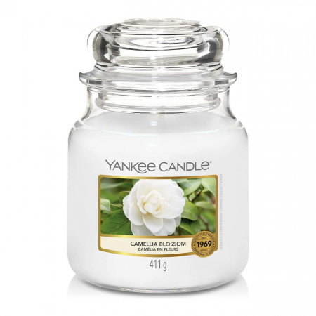 LUMANARE PARFUMATA YANKEE CAMELLIA BLOSSOM BORCAN MEDIU [1]