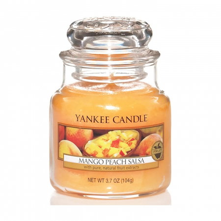 LUMANARE PARFUMATA YANKEE MANGO PEACH SALSA BORCAN MIC [1]