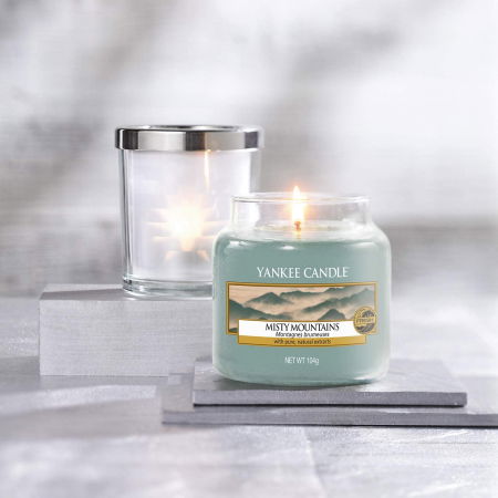 LUMANARE PARFUMATA YANKEE MISTY MOUNTAINS BORCAN MIC [0]