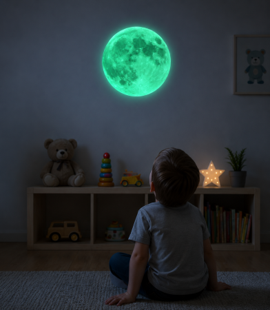 Luna Magica Fosforescenta pentru Camera Copilului [3]