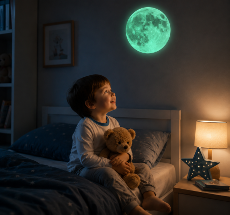 Luna Magica Fosforescenta pentru Camera Copilului [2]