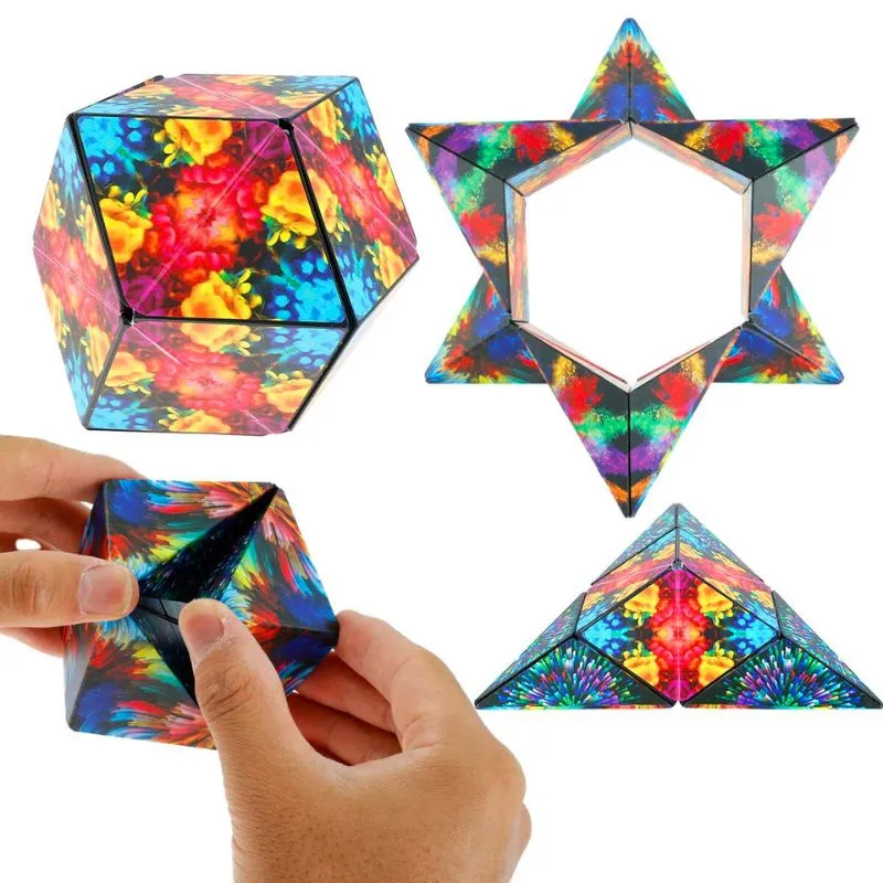 Magic Cub Magnetic Morph cu peste 70 de forme [7]