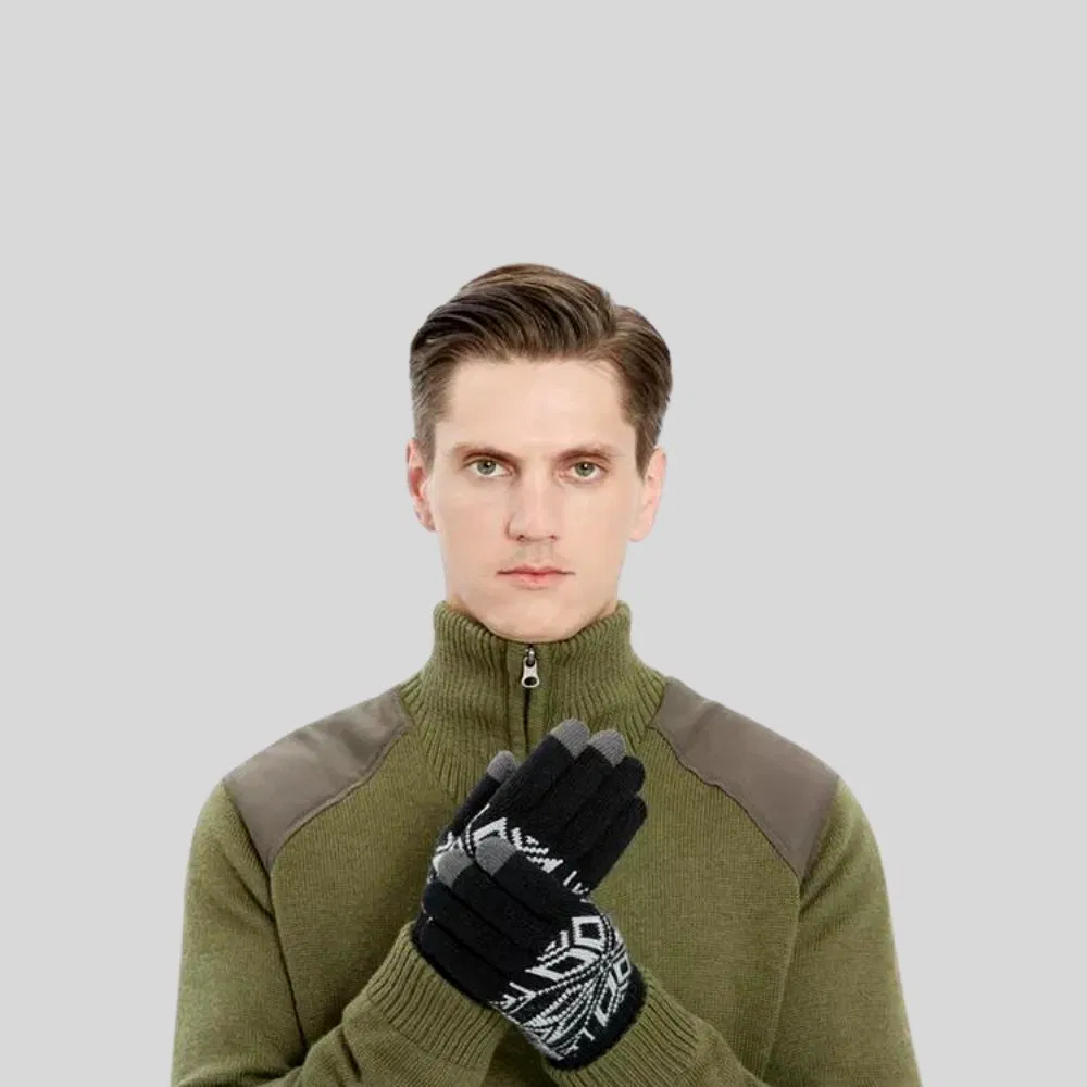 Manusi barbati iTouch screen sensitive, Rombo [8]