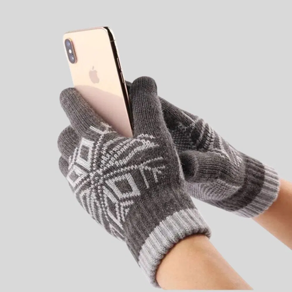 Manusi barbati iTouch screen sensitive, Rombo [2]