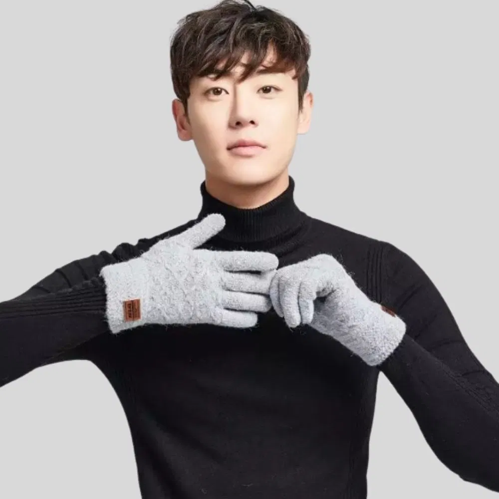 Manusi barbati iTouch screen sensitive, Tricot [5]