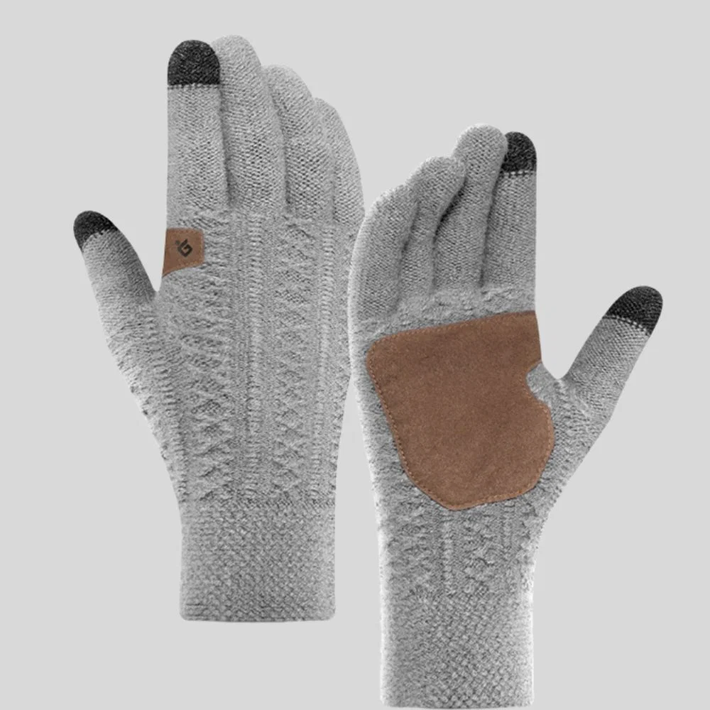 Cadouri Pentru Secret Santa - Manusi barbati iTouch screen sensitive, Tricot palm