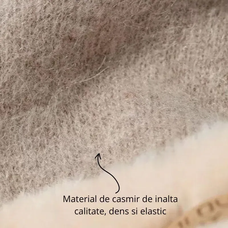 Manusi de dama touchscreen din Casmir 70% si cu blanita [11]