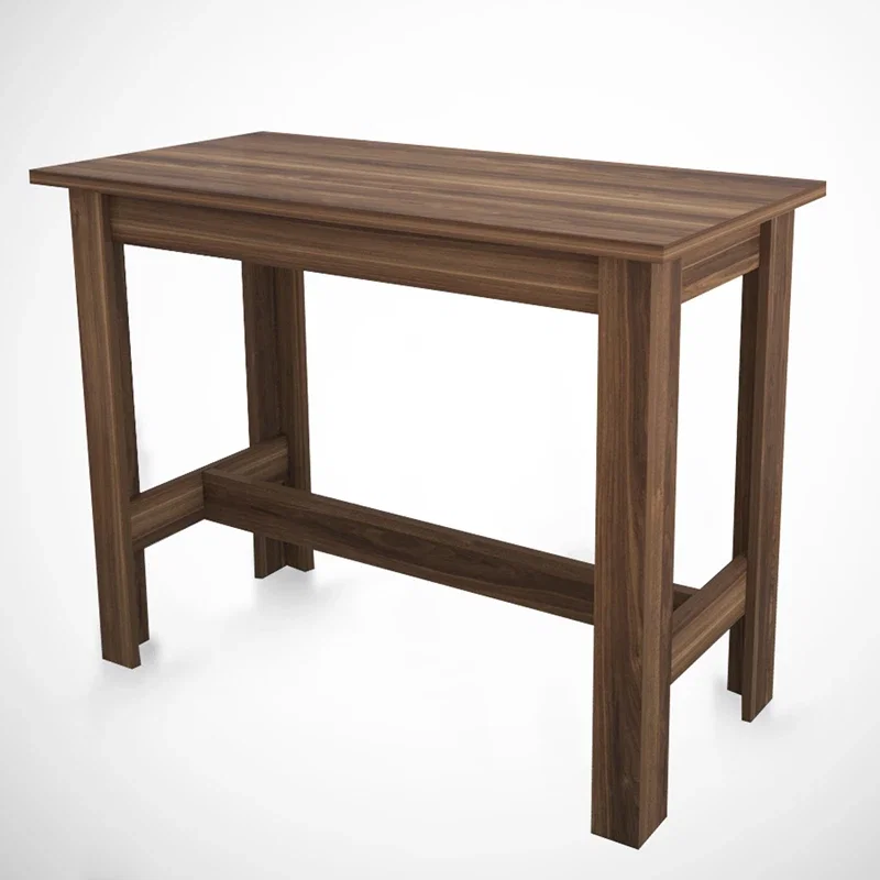 Masa Barra, nuc, 120 cm, structura solida, design clasic pentru dining [4]