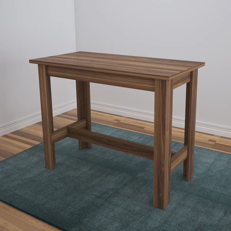 Masa Barra, nuc, 120 cm, structura solida, design clasic pentru dining [3]