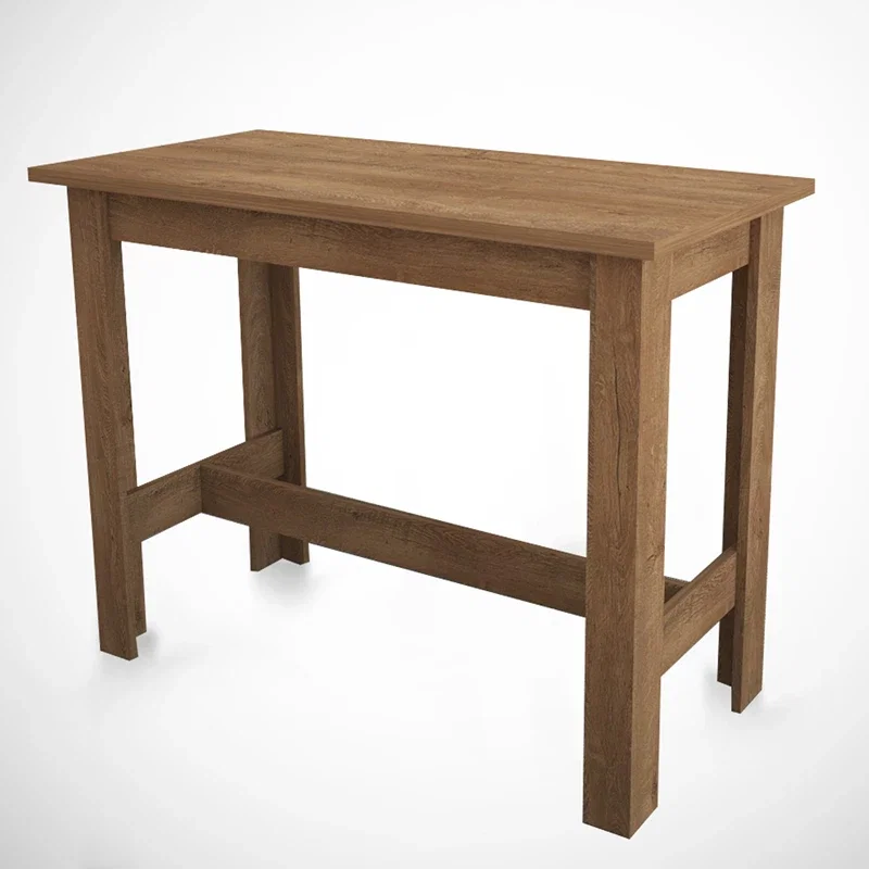 Masa Barra, stejar caucazian, 120 cm, structura solida, stil clasic [4]