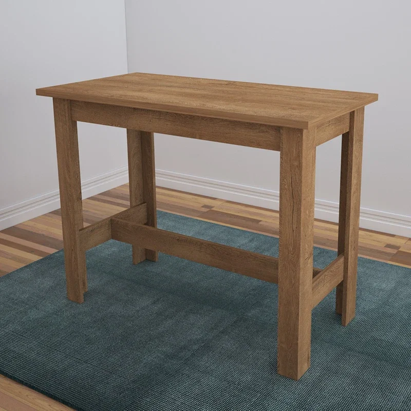 Masa Barra, stejar caucazian, 120 cm, structura solida, stil clasic [2]