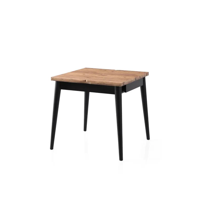 Masa extensibila Totem pin atlantic, picioare metalice, 80x75 cm [4]