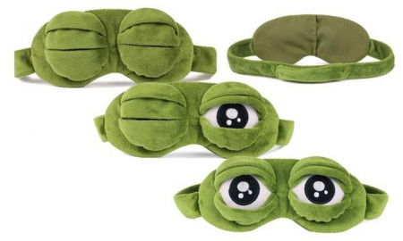 Masca de dormit Broscuta curioasa [8]