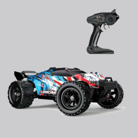 Masina cu Telecomanda Linxtech Huricane 4X4, 36Km/h, Albastru [0]