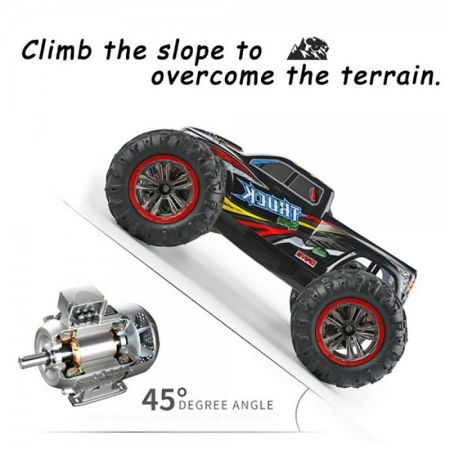 Masina cu Telecomanda Linxtech Sprint 4X4, 48Km/h, Neagra [4]