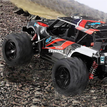 Pentru Copilul din tine - Masina cu Telecomanda Linxtech Thunder 4X4, 36Km/h, Rosie