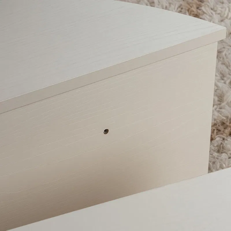 Masuta de cafea Orion alb lemn, design modern, spatiu generos [5]