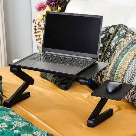 Cel ce are tot - Masuta laptop reglabila, cu doua coolere