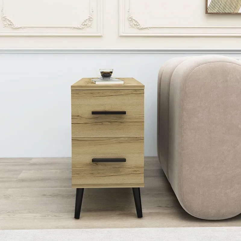 Masuta laterala Island Delta cu sertare si design modern [0]