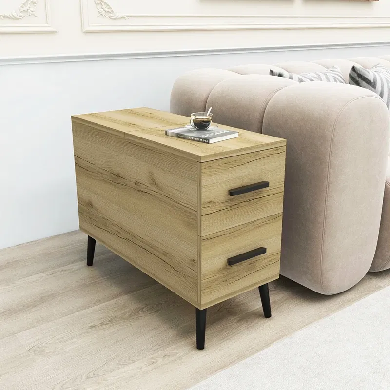 Masuta laterala Island Delta cu sertare si design modern [1]