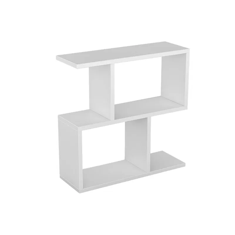 Masuta laterala Life alba, cu structura compacta si spatiu de depozitare [2]