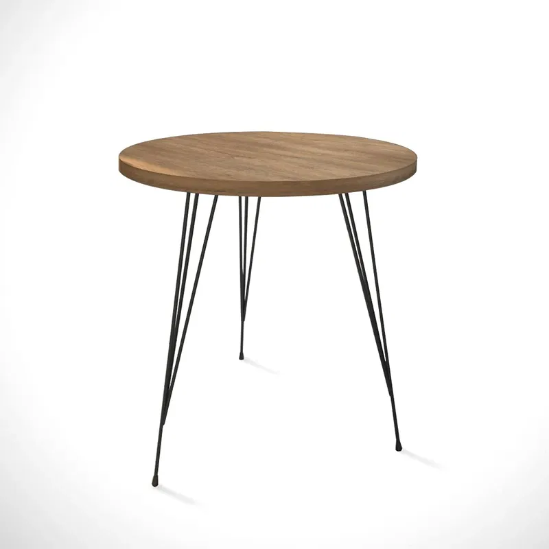 Masuta Sandalf, stejar caucazian, 40 cm, design elegant si versatil [3]