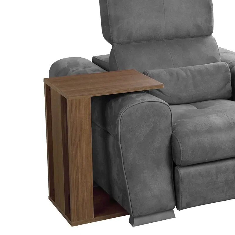 Masuta Single, nuc, 61 cm, roti ascunse, ideala pentru canapea [0]