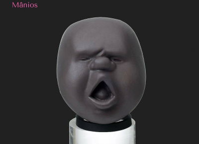 Minge antistres cu fata umana [1]