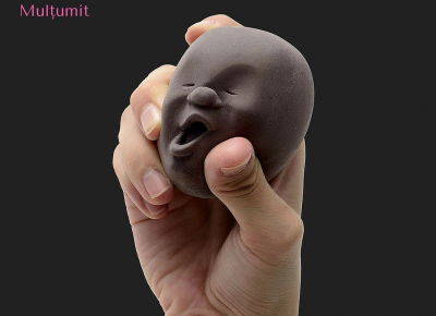 Minge antistres cu fata umana [2]