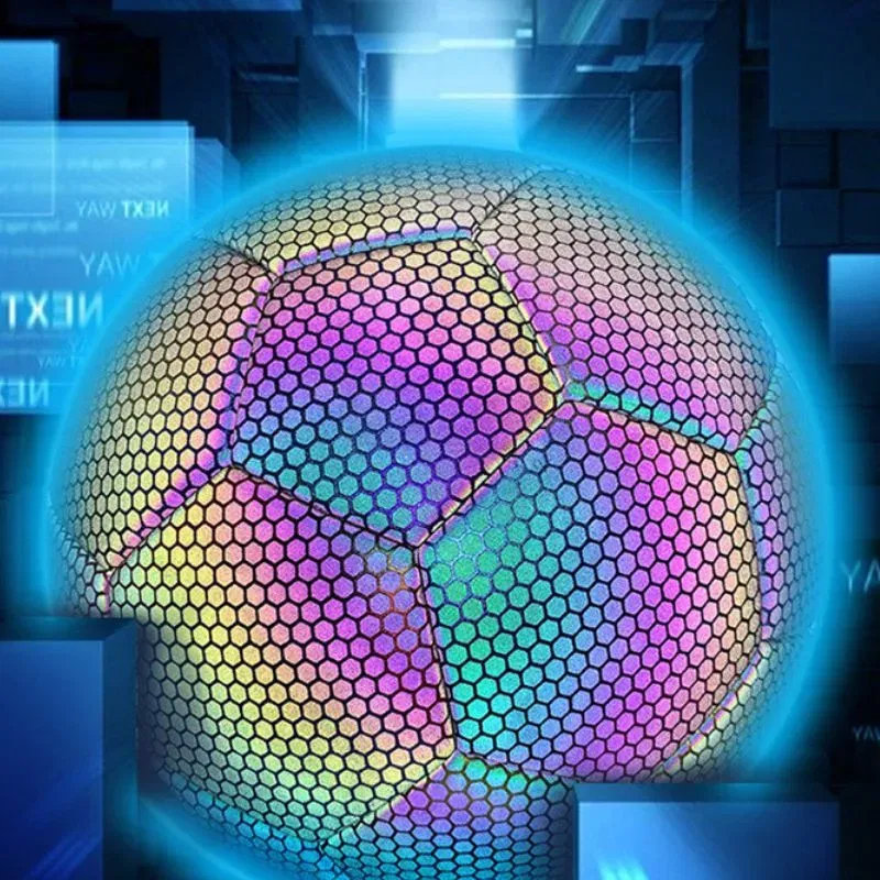 Minge de fotbal cu efect reflectorizant [3]