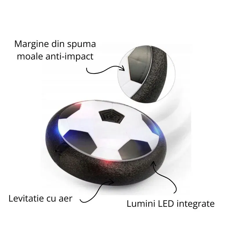 Minge de fotbal pentru interior cu lumini [7]