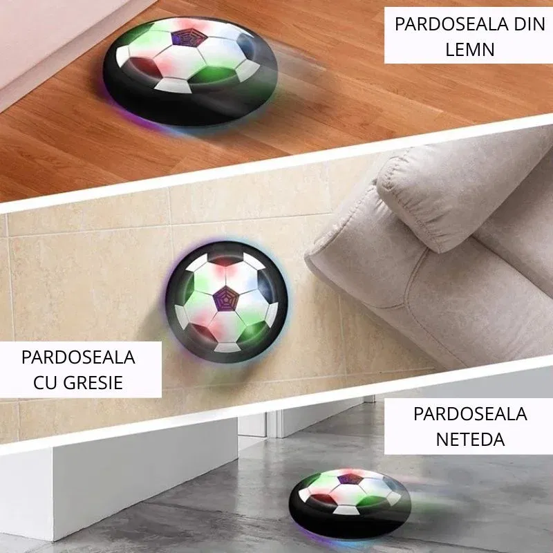 Minge de fotbal pentru interior cu lumini [5]