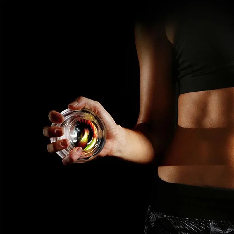 Minge giroscopica pentru antrenarea incheieturii, cu iluminare RGB [1]