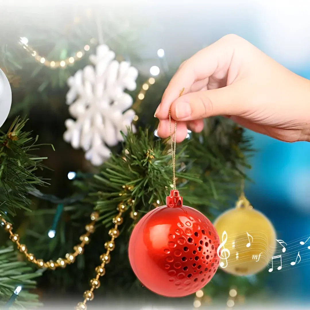 Mini Boxa Portabila cu Bluetooth, Glob de Craciun [1]