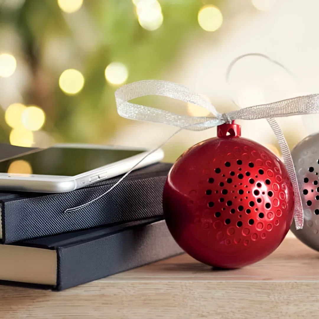 Mini Boxa Portabila cu Bluetooth, Glob de Craciun [3]