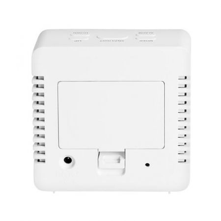 Mini ceas desteptator LED cu termometru si oglinda, patrat [4]