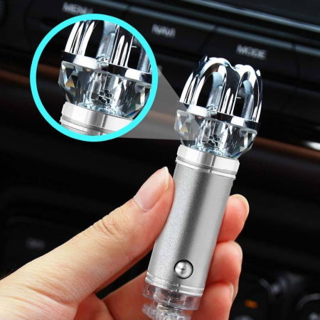 Mini purificator de aer auto Argintiu [9]