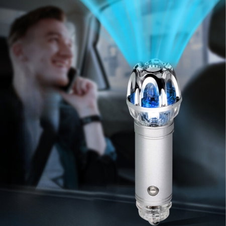 Mini purificator de aer auto Argintiu [10]