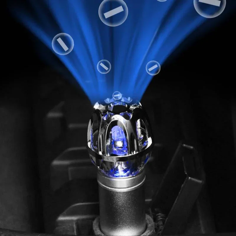 Mini purificator de aer auto negru [1]