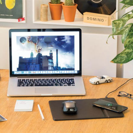 Cadouri pentru Bunici - Mousepad cu incarcare wireless 5W