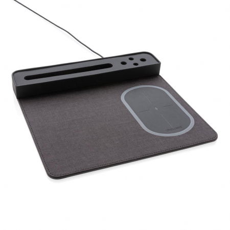 Mousepad cu incarcare wireless 5W si USB [4]