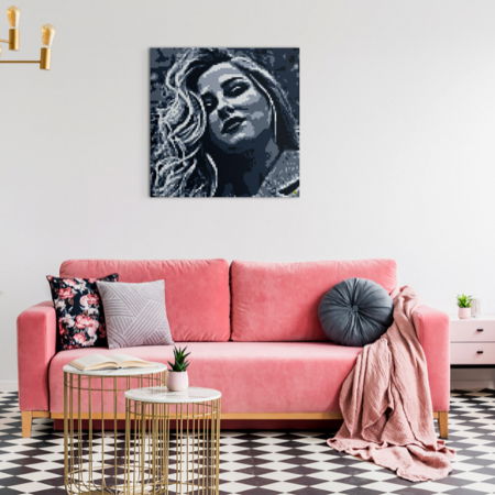 Mozabrick - Tablou lego personalizat DIY, 76cm x 76cm [3]