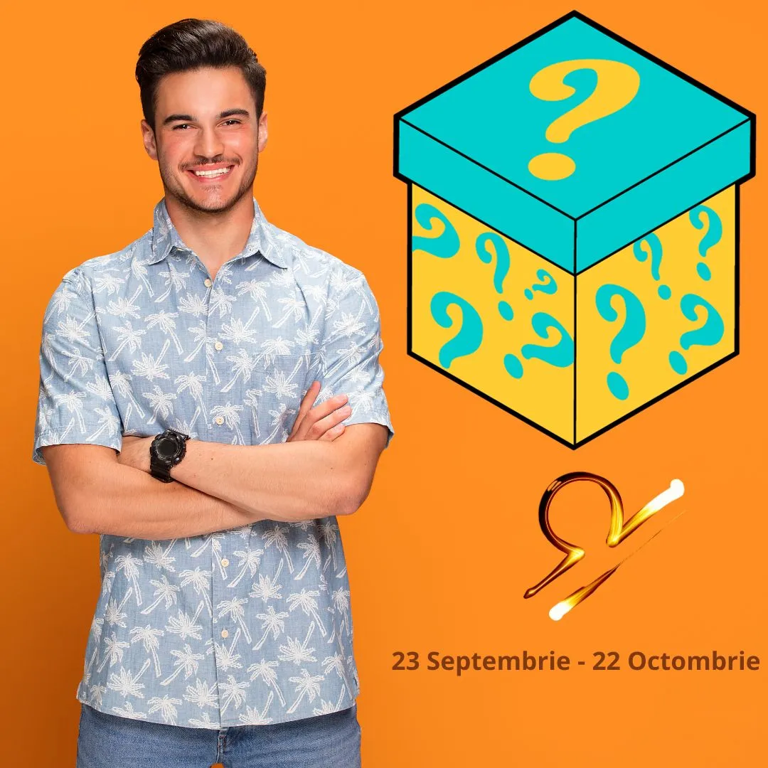 Cadouri Zodia Balanta - Mystery Box pentru Barbatul Balanta