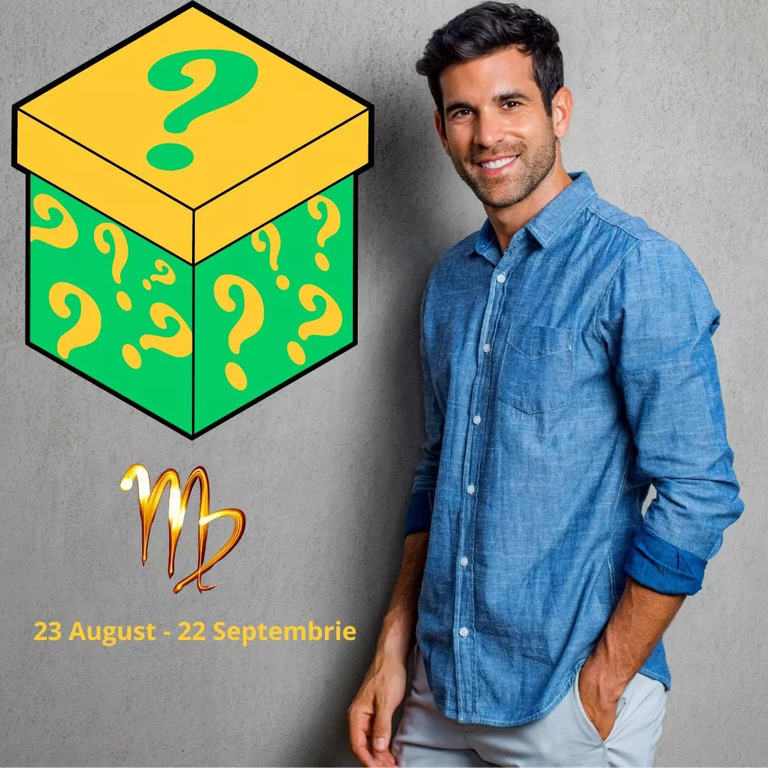 Cadouri Zodia Fecioara - Mystery Box pentru Barbatul Fecioara